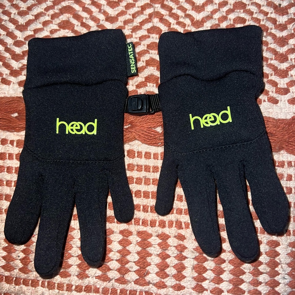 Black head sensatec gloves size S